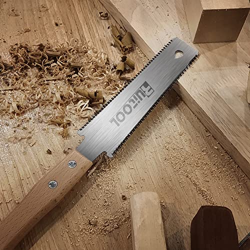 RUITOOL Japanese Hand Saw 6 Inch Double Edge Sided Pull Saw Ryoba SK5