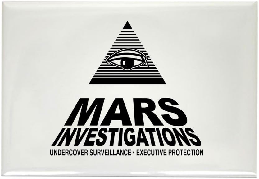 CafePress investigaciones – Mars – -Rectangular imán, 2 "x3" imán de