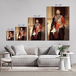 Turn Me Royal Custom Portrait from Your