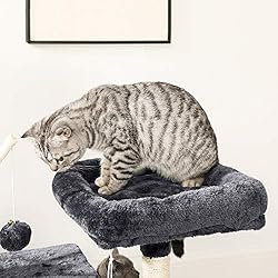 FEANDREA Cat Tree, Cat Tower for Kitten, Cat