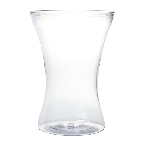 Vaso Acrilico Trasparente OASIS® – Cilindrico 14,5x15cm, Leggero E Infrangibile, Per Fiori E Composizioni