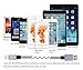 PUJIN Lightning Cable 2Pack 6FT Extra Long Nylon Braided Cord to USB Charging Charger for iPhone 7/7 Plus/6s plus/6s/6 plus/6, Se/5s/5c
