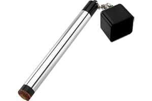 TRINKA Pool Chalk Holder for Billiards, 2 in 1 Portable Pool Snooker Chalk Holder Billiard Cue Tip Pricker Prep Tool, Pool Table Accessory