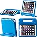 I BLASON New iPad 9.7 Case 2018 / 2017, i-Blason New Apple iPad 9.7 Inch 2017 / 2018 Case for Kids ArmorBox Kido Series Lightweight Super Protective Convertible Stand Cover (Blue)