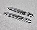 Fit for Ford Explorer 2015 2016 2017 2018 2019 with Smart Keyhole Door Handle Cover Trim Trims Chrome