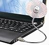 TRIXES-LED-Programmable-Flexible-Fan-USB-Connection-for-Laptop-or-Desktop-Computers TRIXES LED Programmable Flexible Fan - USB Connection for Laptop or Desktop Computers
