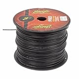 50 Foot Section of Stinger 12 Gauge Black Primary Remote Wire