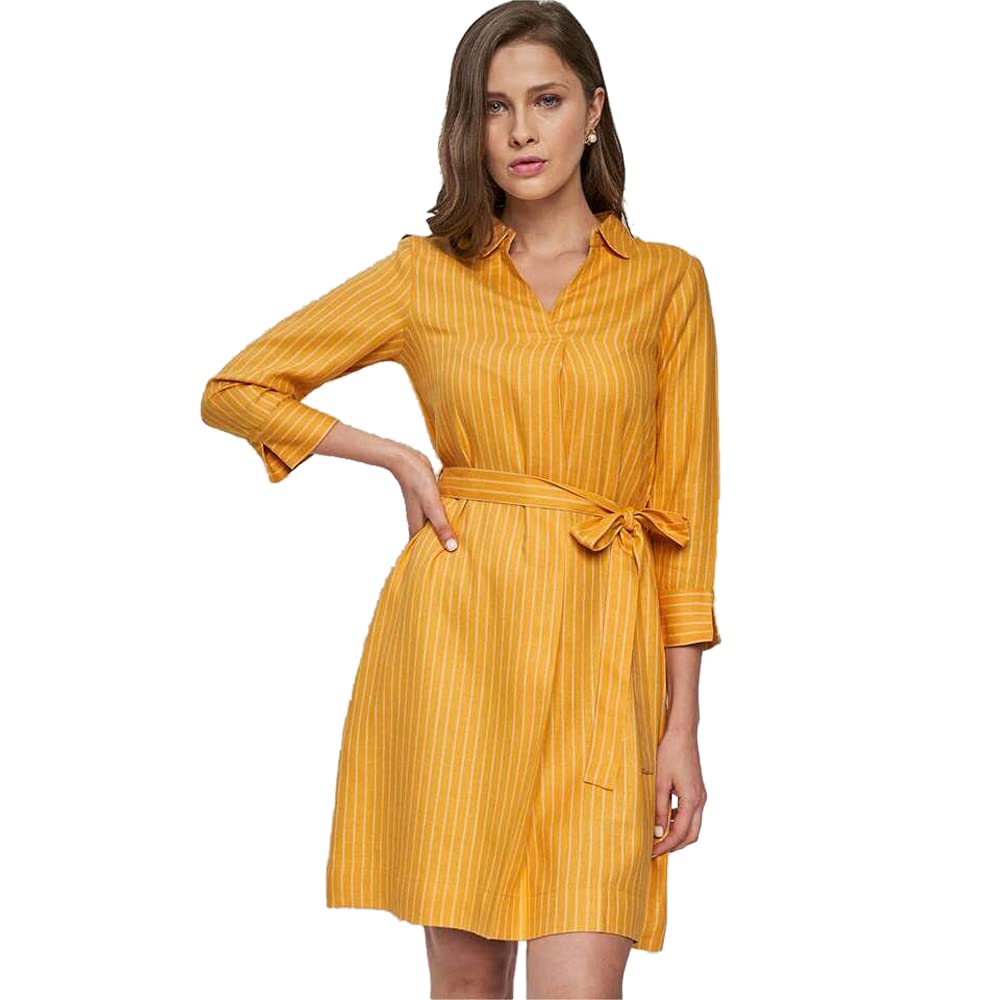 Buy AND Rayon aline Casual Dress at Amazon.in