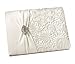 Lillian Rose Vintage Lace Guest Book - Cream GB720C