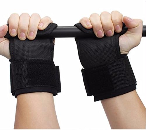 New Weightlifting Gym Wrist Wraps Fitness Hands Pads Equipment Lifting Training Straps Anti-slip Weight Lifting Tools 1 Pair