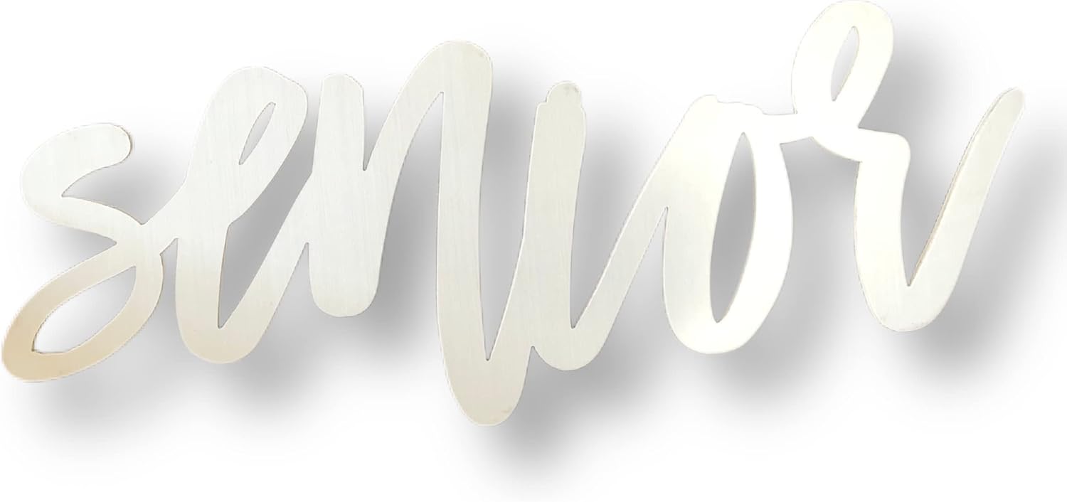 Photographs - Collage and Wood, Inc. 36 Inch Senior Wooden Photo Prop Sign | Picture Props | Portraits | Studio Props | Senior Photography | Photographer Signs