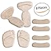Heel Pads 8 Pieces, Heel Cushion Inserts, Shoe Sole Cushion, Heel Grips, High Heel Liners, Ball of Foot Insoles, Heel Snugs for Men Women