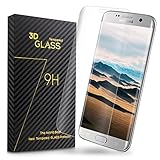 EverDigi S7 Edge Screen Protector, Full Coverage and bubble free Tempered Glass Screen Cover for Samsung Galaxy S7 Edge-Clear