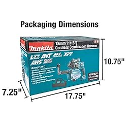 Makita XRH12ZW 18V LXT 11/16" AVT Rotary