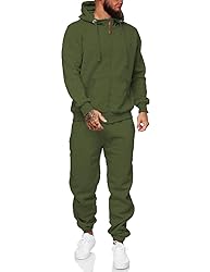 HHGKED Sweat suits men Tracksuits 2 Piece sets
