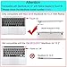 MOSISO Premium Ultra Thin TPU Keyboard Cover Compatible with MacBook Air 13 inch 2019 2018 Release A1932 Retina Display with Touch ID, Soft Protective Transparent Skin Protector, Clear