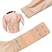 Bra Extender - Pistha 6 PCS Elastic Lingerie Extenders 2-Hooks 2 Rows Extension Strap in Three Different Colors (Black, White and Nude)
