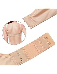 Extensor para brasier   pistha elástico lencería extensores 2-hooks 2 filas Extension Correa en tres colores diferentes (Negro, Blanco y Nude) ¡