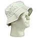 DALIX Light Beige Washed Cotton Bucket Hat -Large 7 1/8 Size