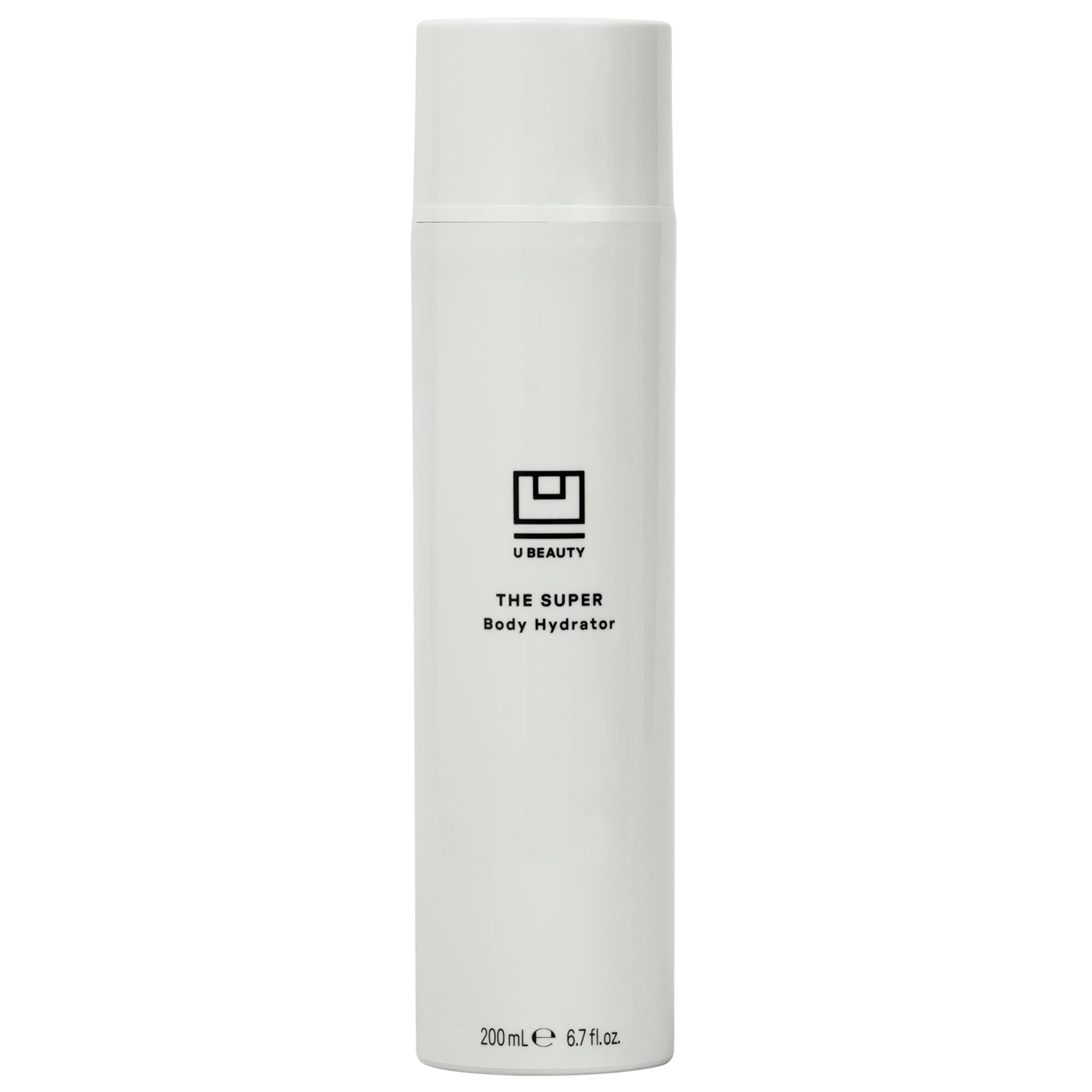 U Beauty The SUPER Body Hydrator - Mega-Dose Hyaluronic Acid Body Moisturizing Cream with Niacinamide and Squalane for Smooth, Bright, and Renewed-Looking Skin For Up To 48 Hours - 6.7 fl oz