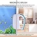 Floating Scraper Magnetic Cleaner Scrubber Aquarium Glass Algae Cleaning Brush for Fish Tank (Medium)thumb 2
