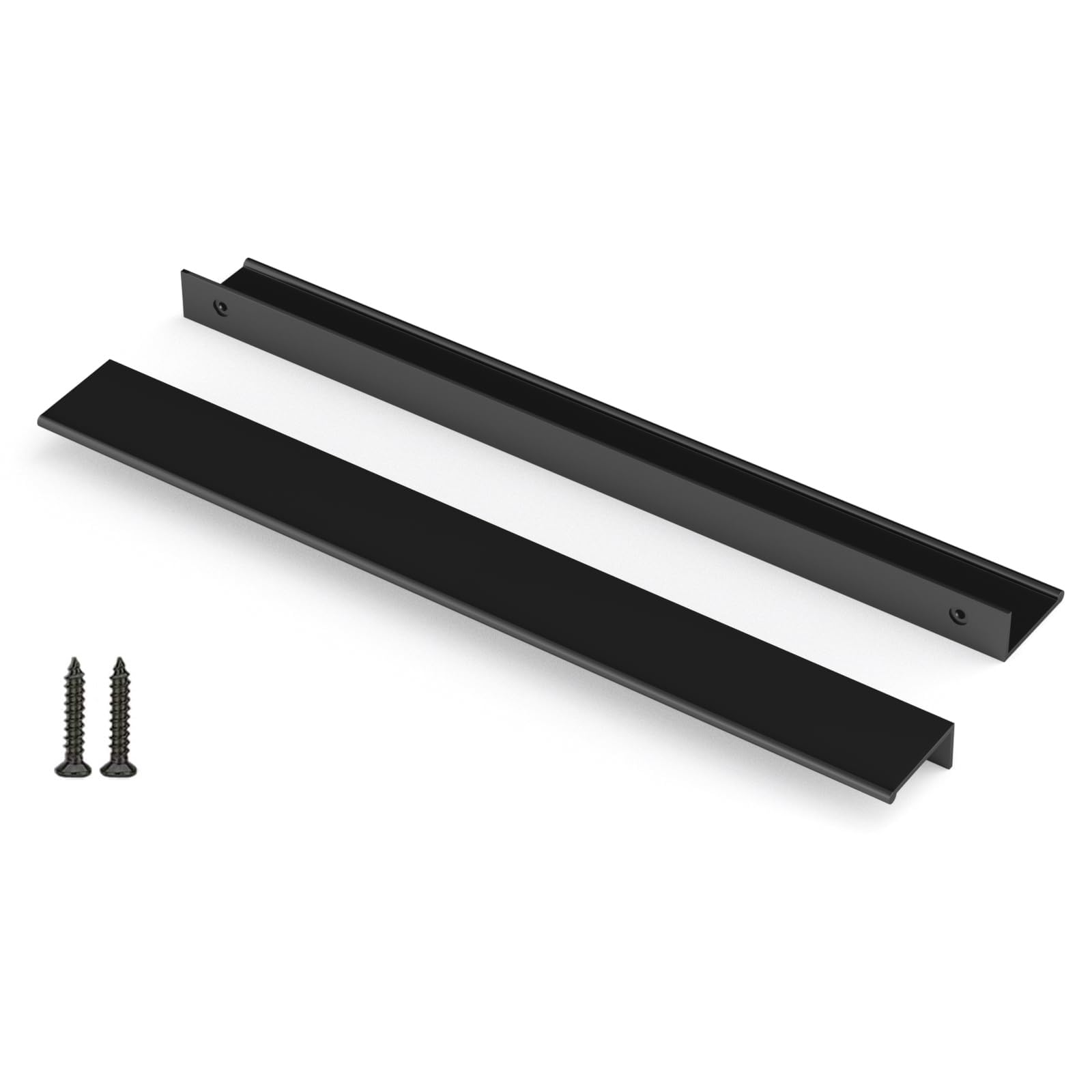 Peaha 5 Pack Kitchen Cabinet Handles 15 inch Black
