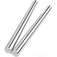 Mssoomm Linear Motion Rod Shaft Guide D 20mm x L 47.24 inch / 1200mm Case Hardened Chrome Plated for 3D Printer, DIY, CNC - Metric h8 Tolerance, 2Pcs