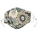 GUOER Dust Cover Face Covering Can Be Washed Reusable One Size Multiple Colors(NEW03)