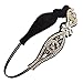 Sanwood Elegant Luxury Boho Handmade Crystal Rhinestone Jewelry Beads Bridal Wedding Evening Pageants Proms Birthday Christmas Gift Headband (Black)