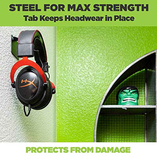 HIDEit Mounts UniH Universal Headset Wall Mount American Company