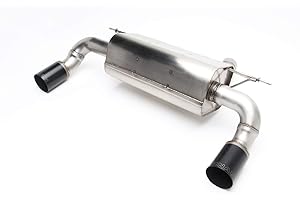Dinan D660-0045-BLK Free Flow Axle-Back Exhaust - Compatible with 2012-2016 BMW 335i/435i