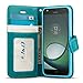 J&D Case Compatible for Moto Z Play Droid Case, Wallet Stand Slim Fit Heavy Duty Protective Shockproof Flip Wallet Case for Motorola Moto Z Play Droid Wallet, Not for Moto Z2 Play/Z3 Play Aqua