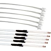 5PCS Creality 3D Printer NTC Thermistor 100K, NTC 3950 100K ohm Thermistor Temp Sensor for Creality Ender 3/Ender 3 Pro/Ender