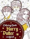 Harry Potter Coloring Book: Coloring Book For Kids and Adults