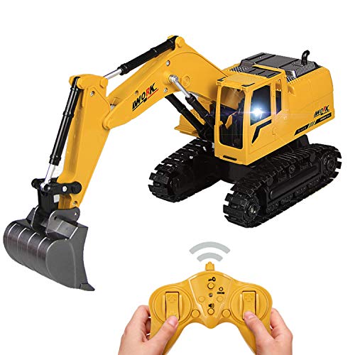 Tuko Remote Control Excavator Toys RC Engineering Construction Truck Toy for Ages of 6+ Boy and Girl Gift - Thumbnail 7