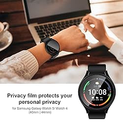 【3+3packs】Privacy Screen Protector compatible
