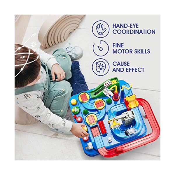 CubicFun-Cars-Track-Kids-Toys-for-4-Year-Old-Boy-Girls-LARGE-Car-Adventure-Toys-for-3-Year-Old-Intelligence-Educational-Autism-Toys-for-5-6-Year-Old-Girls-Boys-Gifts-for-Kids-Age-3-4-5 CubicFun Cars Track Kids Toys for 4 Year Old Boy Girls, LARGE Car Adventure Toys for 3 Year Old Intelligence Educational Autism Toys for 5 6 Year Old Girls Boys Gifts for Kids Age 3 4 5