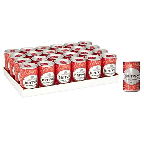 Britvic Tomato Juice Cocktail Mini Cans 24 x 150ml Amazon.co.uk Grocery
