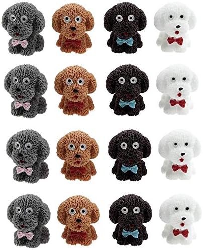 Ronrons 16ピース 置物 かわいい プードル ミニチュア 動物 犬 装飾品 ドールハウス Diy 庭 装飾 オーナメント アクセサリー 植物 ポット 新作入荷 新品 ガーデン Ronrons 16ピース 置物 かわいい プードル ミニチュア 動物 犬 装飾品 ドールハウス Diy 庭 装飾 オーナメント アクセサリー 植物 ポット 新作入荷 新品 ガーデン