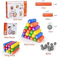 magnetic ball and rod set
