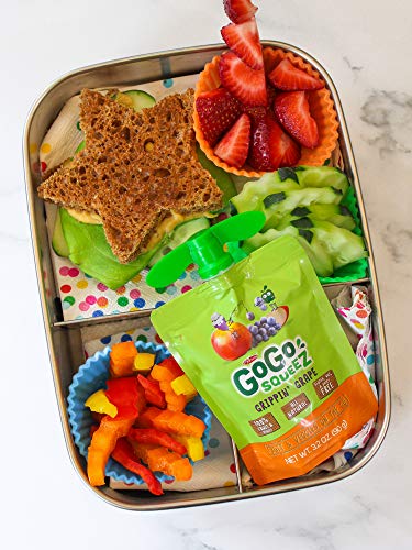 image for GoGo squeeZ Fruit & VeggieZ on the Go, Apple Sweet Potato Grape, 3.2 O