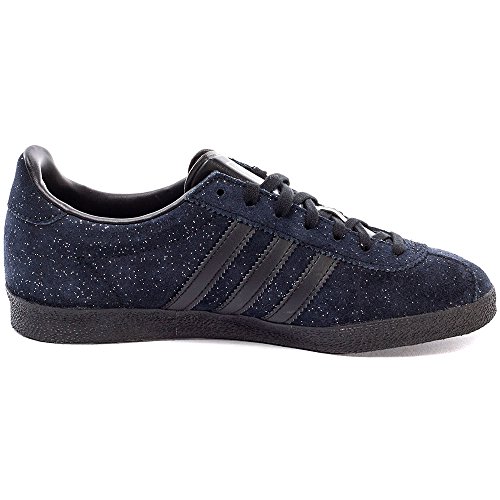 adidas originals black suede gazelle trainers
