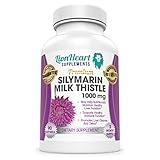 Best Silymarin Milk Thistle Extract 1000mcg - Powerful Premium *Liver Cleanse and Detox Supplement - One a Day Easy to Swallow Softgels - Supports Maintain Healthy Immune Function -  Made in USA