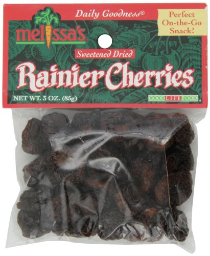 Melissa's Dried Bing Cherries, 3-Ounce Bags (Pack of 12)