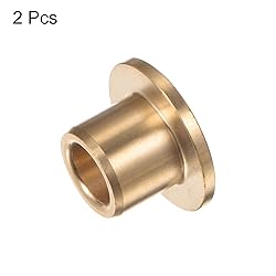 HARFINGTON 2pcs Flange Bearing Sleeve 8mm Bore 12mm