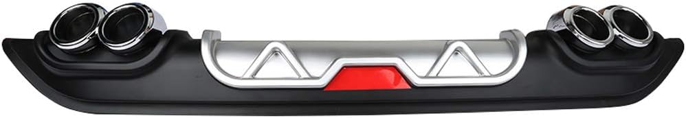 D28JD Behind Bumper Protector Car Behind Spoilers Lip Splitter Car Sticker Paste installation for T-oyota Corolla Ralink 2014-2018,Ralink