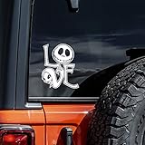 Nightmare Love Sally and Jack Decal Vinyl Sticker