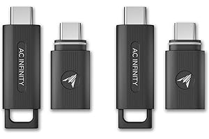 AC Infinity UIS Wireless 1-to-1 Transmitter and Receiver Two-Pack, Replaces Wired Connector Cords, 26 ft. Max Range, 2.4 Ghz Remote Connection to UIS Devices and Controllers