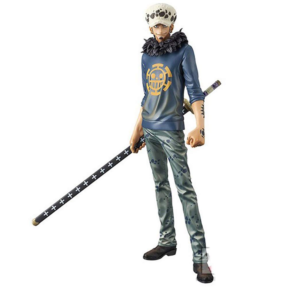 QAL ONE Piece Anime Figure Trafalgar Law Doll Model Toy Decoration PVC Figurine Statue Collectible B
