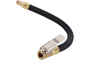 Tire Inflator Extension Tube Tyre Pump Quick Inflation Chuck Adapter Hose Quick-Inflation Clip Connector High-Pressure Tube C